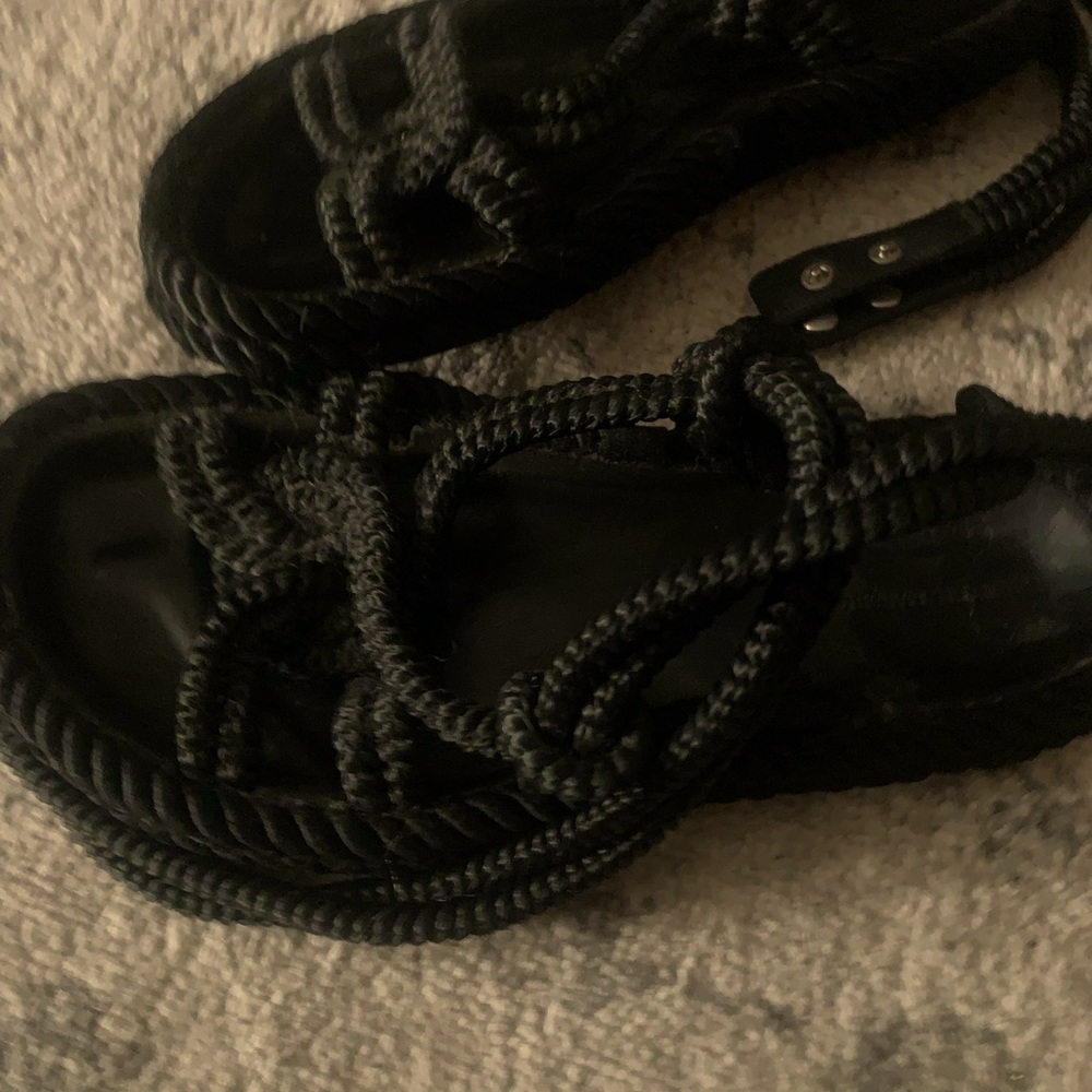 Isabel Marant Lesley rope sandals  Made in Portugal  size 39 - Picture 4 of 5